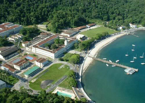 Enseada do Colégio Naval em Angra dos Reis