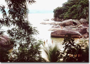 Praia de Itaguaçu em Angra dos Reis