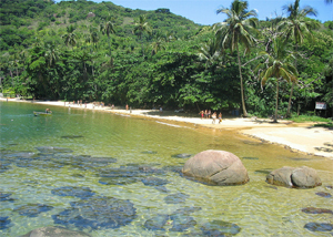 Praia de Palmas em Angra dos Reis