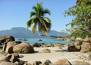 Praia do Paraíso em Angra dos Reis