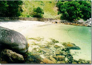 Praia da Baleia  em Angra dos Reis